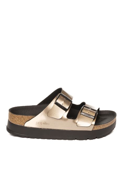  BIRKENSTOCK | ARIZONA PLATFORM1028424-STEEL TAUPE